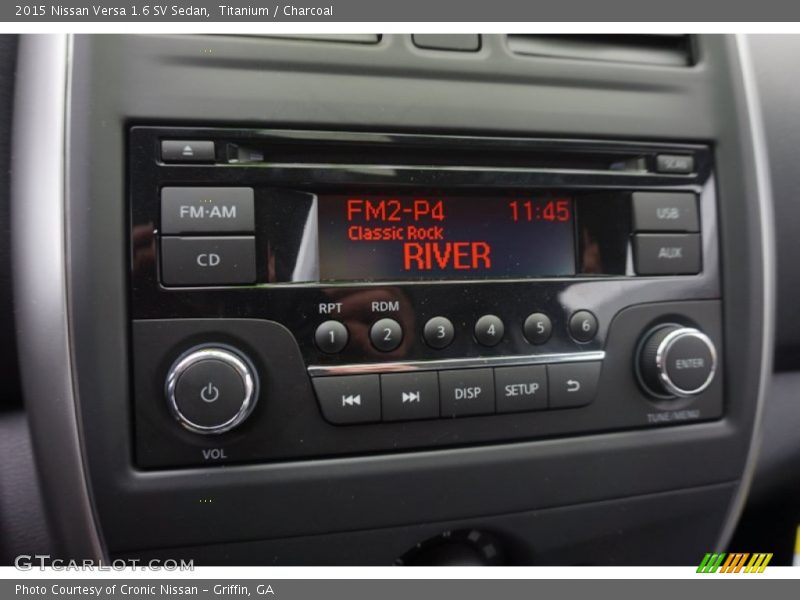 Titanium / Charcoal 2015 Nissan Versa 1.6 SV Sedan