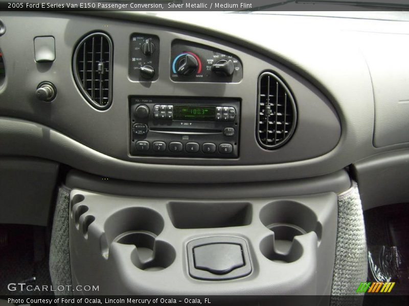 Silver Metallic / Medium Flint 2005 Ford E Series Van E150 Passenger Conversion