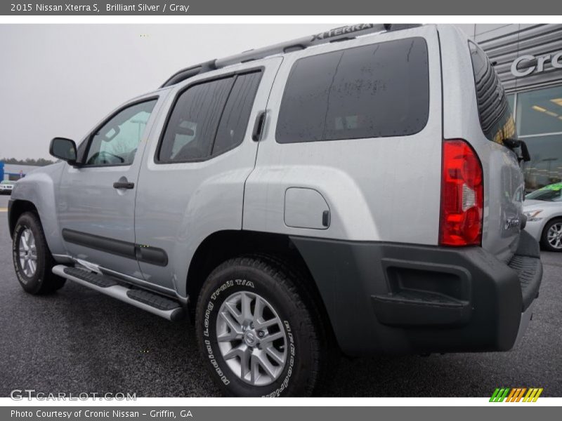Brilliant Silver / Gray 2015 Nissan Xterra S
