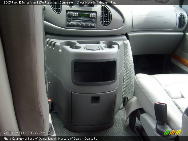 Silver Metallic / Medium Flint 2005 Ford E Series Van E150 Passenger Conversion