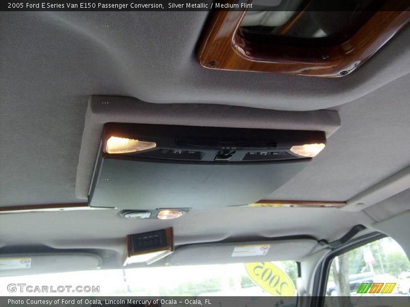 Silver Metallic / Medium Flint 2005 Ford E Series Van E150 Passenger Conversion