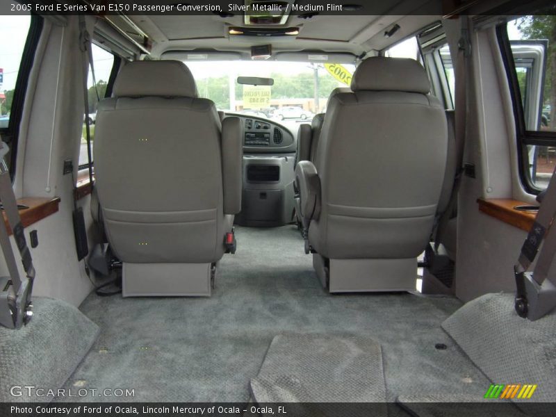 Silver Metallic / Medium Flint 2005 Ford E Series Van E150 Passenger Conversion