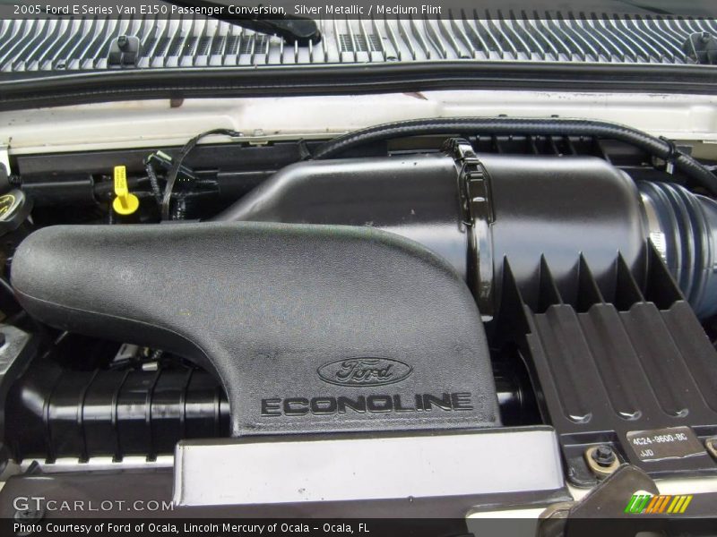 Silver Metallic / Medium Flint 2005 Ford E Series Van E150 Passenger Conversion