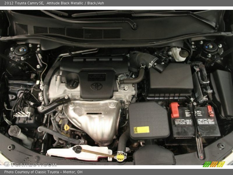 Attitude Black Metallic / Black/Ash 2012 Toyota Camry SE