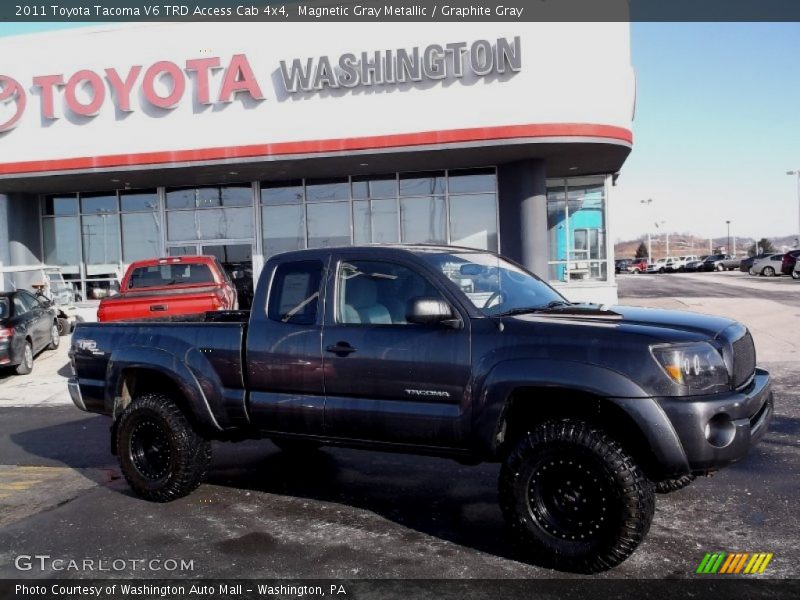 Magnetic Gray Metallic / Graphite Gray 2011 Toyota Tacoma V6 TRD Access Cab 4x4