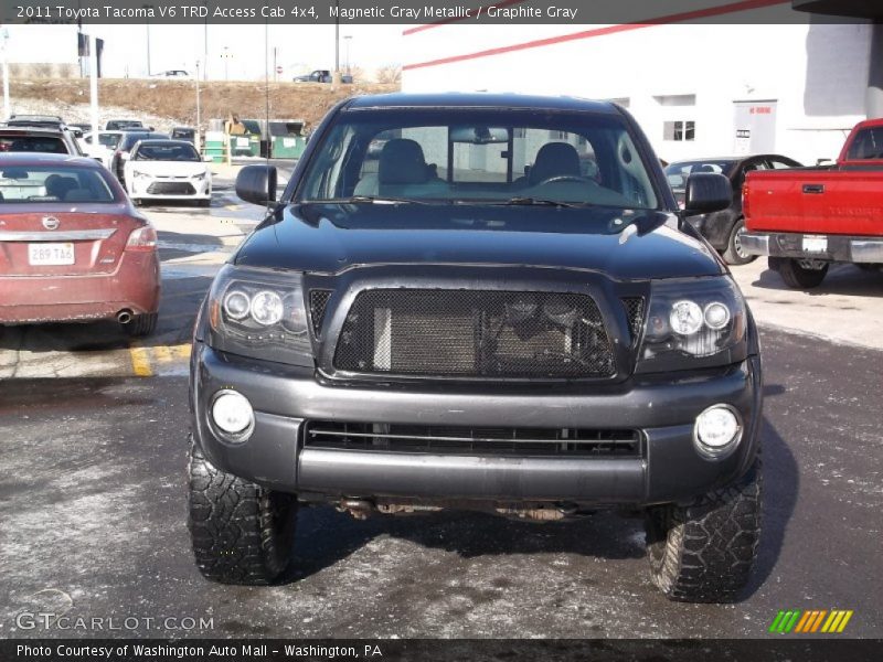 Magnetic Gray Metallic / Graphite Gray 2011 Toyota Tacoma V6 TRD Access Cab 4x4