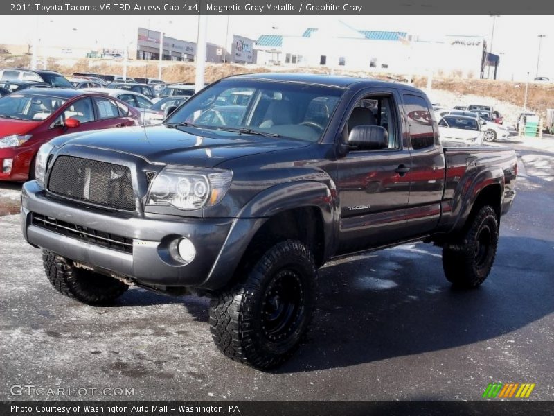 Magnetic Gray Metallic / Graphite Gray 2011 Toyota Tacoma V6 TRD Access Cab 4x4