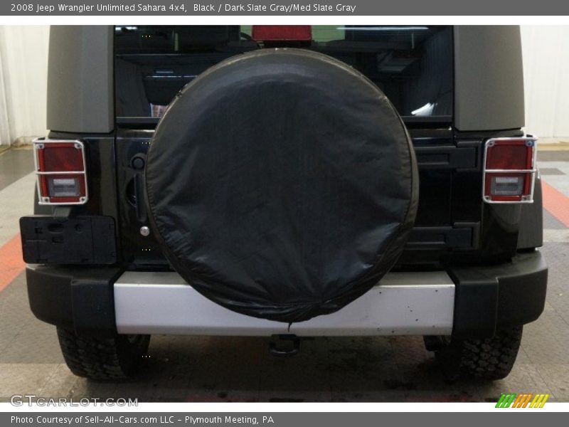 Black / Dark Slate Gray/Med Slate Gray 2008 Jeep Wrangler Unlimited Sahara 4x4