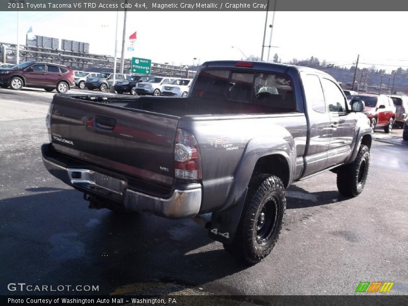 Magnetic Gray Metallic / Graphite Gray 2011 Toyota Tacoma V6 TRD Access Cab 4x4