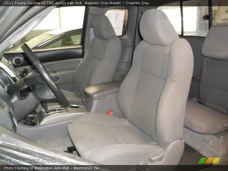 Magnetic Gray Metallic / Graphite Gray 2011 Toyota Tacoma V6 TRD Access Cab 4x4