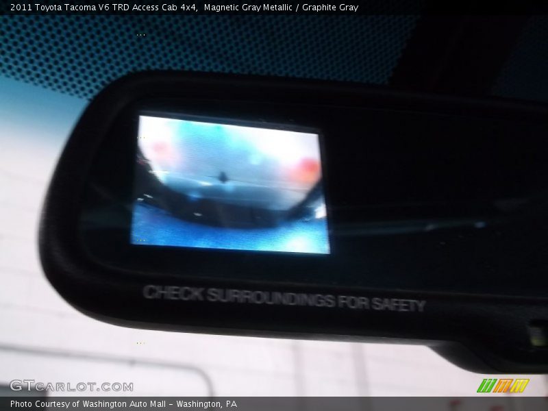 Magnetic Gray Metallic / Graphite Gray 2011 Toyota Tacoma V6 TRD Access Cab 4x4