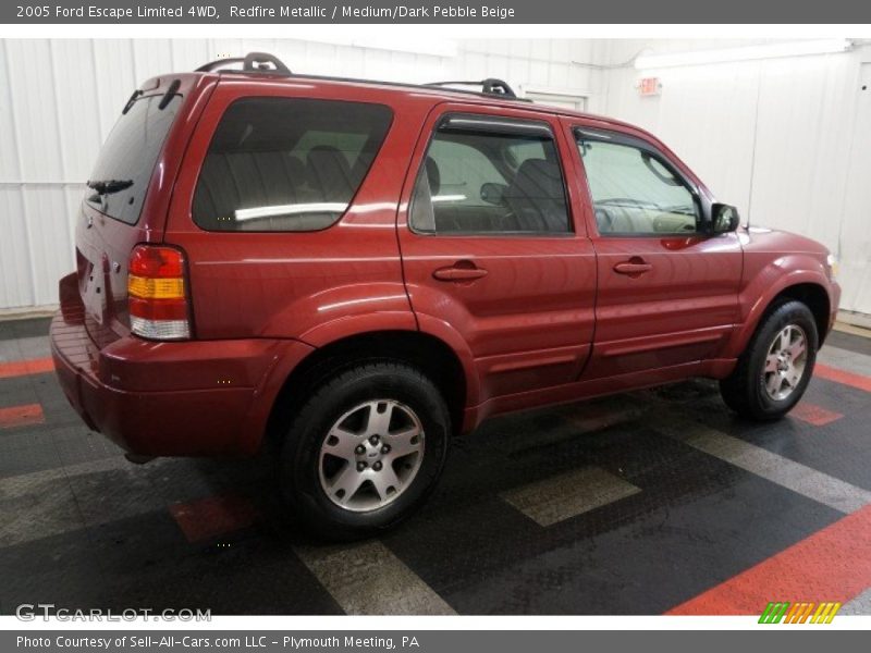 Redfire Metallic / Medium/Dark Pebble Beige 2005 Ford Escape Limited 4WD