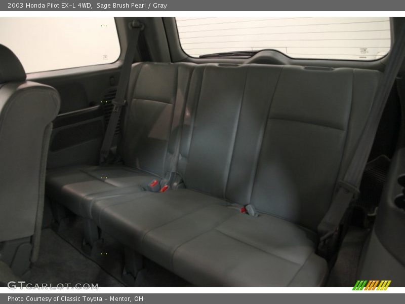 Sage Brush Pearl / Gray 2003 Honda Pilot EX-L 4WD