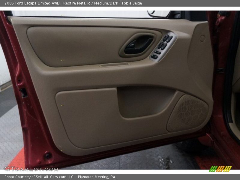 Redfire Metallic / Medium/Dark Pebble Beige 2005 Ford Escape Limited 4WD