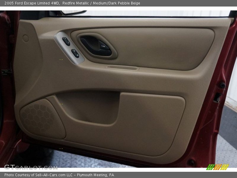 Redfire Metallic / Medium/Dark Pebble Beige 2005 Ford Escape Limited 4WD