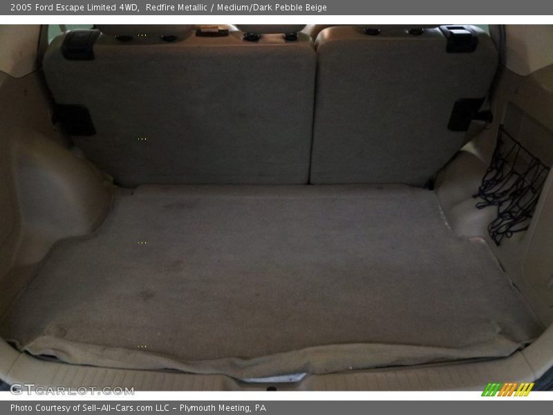 Redfire Metallic / Medium/Dark Pebble Beige 2005 Ford Escape Limited 4WD