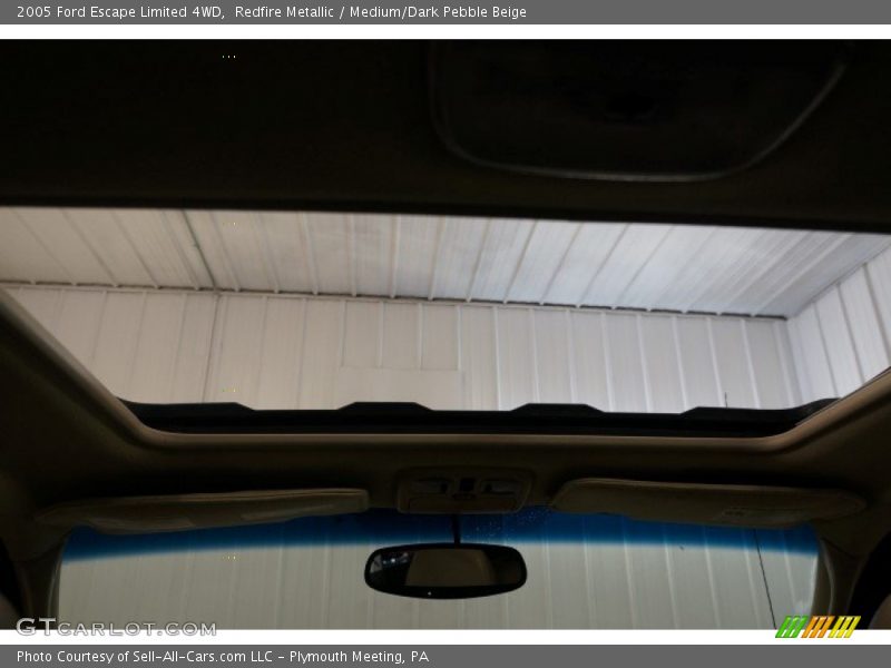 Redfire Metallic / Medium/Dark Pebble Beige 2005 Ford Escape Limited 4WD