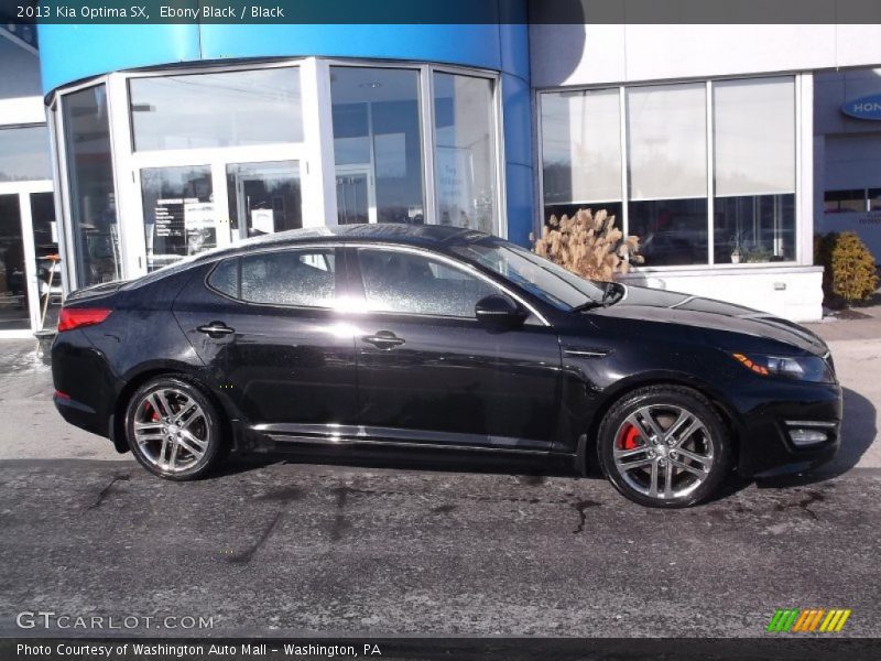 Ebony Black / Black 2013 Kia Optima SX