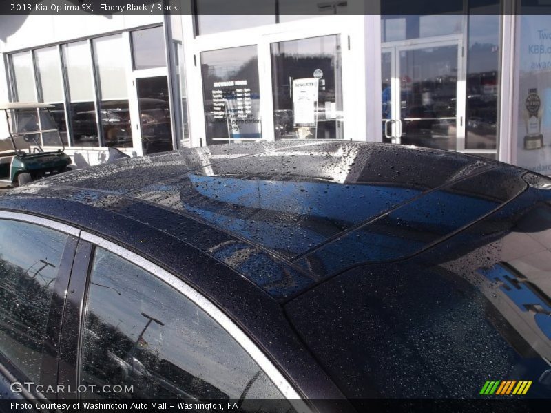 Ebony Black / Black 2013 Kia Optima SX