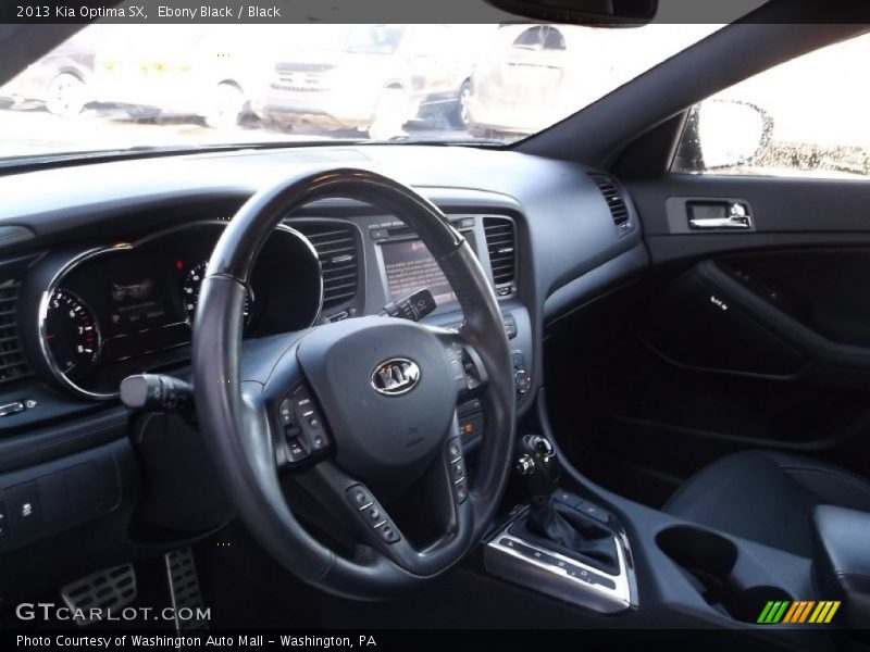 Ebony Black / Black 2013 Kia Optima SX