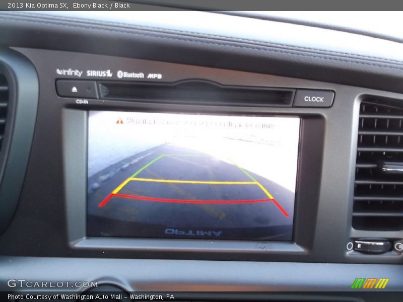 Ebony Black / Black 2013 Kia Optima SX