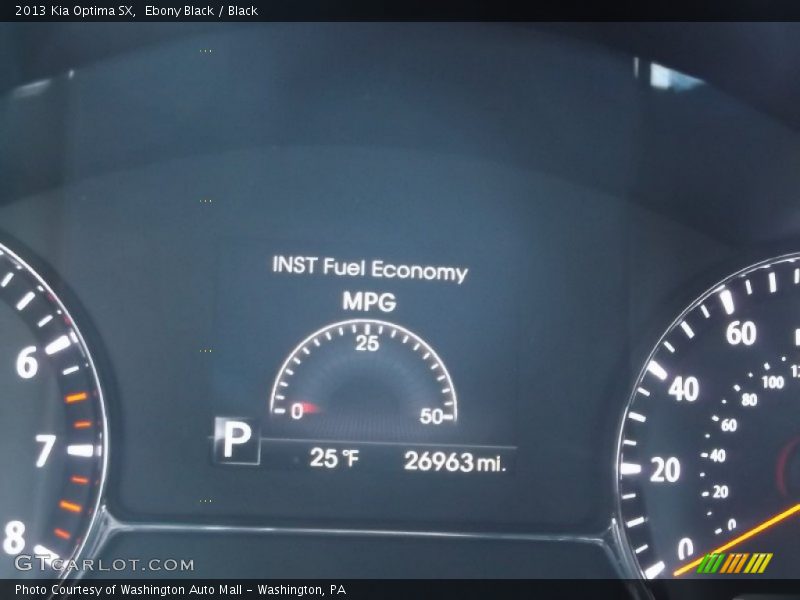 Ebony Black / Black 2013 Kia Optima SX