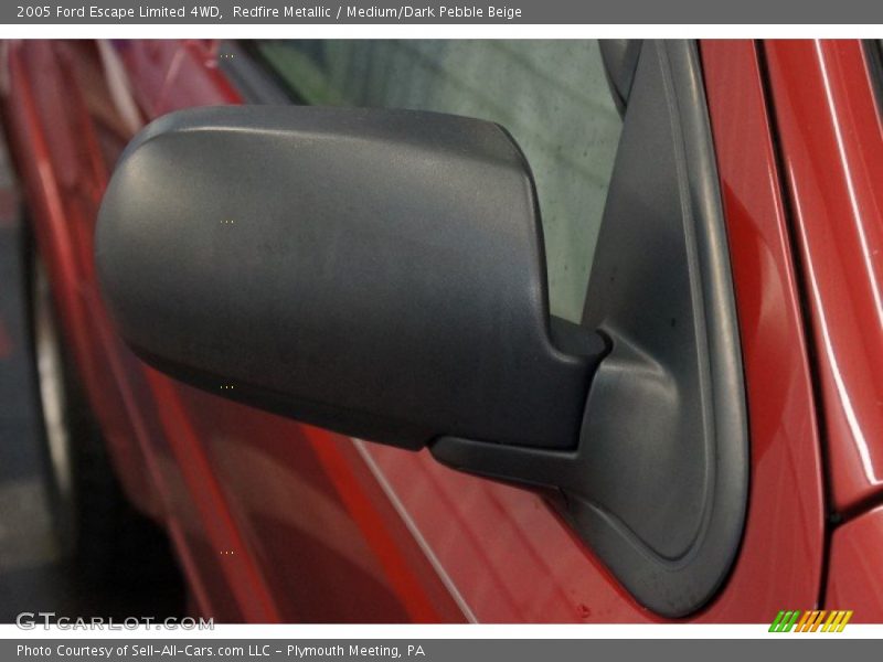 Redfire Metallic / Medium/Dark Pebble Beige 2005 Ford Escape Limited 4WD
