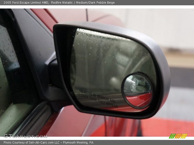 Redfire Metallic / Medium/Dark Pebble Beige 2005 Ford Escape Limited 4WD