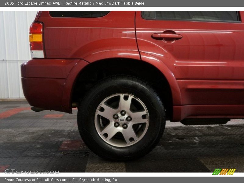 Redfire Metallic / Medium/Dark Pebble Beige 2005 Ford Escape Limited 4WD