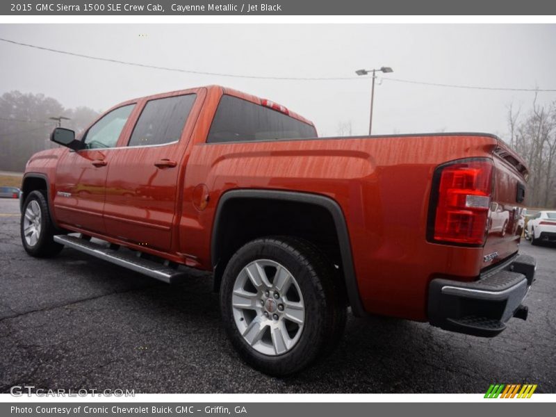  2015 Sierra 1500 SLE Crew Cab Cayenne Metallic