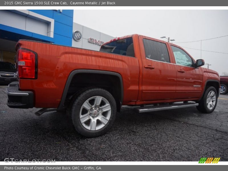 Cayenne Metallic - 2015 GMC Sierra 1500 SLE Crew Cab