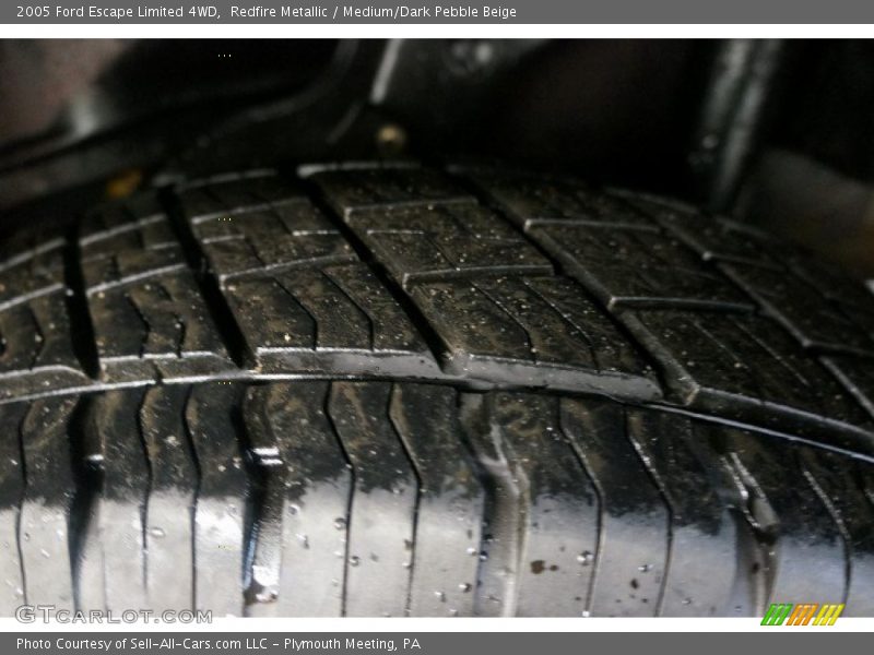 Redfire Metallic / Medium/Dark Pebble Beige 2005 Ford Escape Limited 4WD