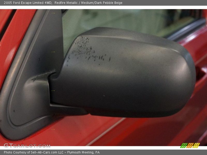 Redfire Metallic / Medium/Dark Pebble Beige 2005 Ford Escape Limited 4WD