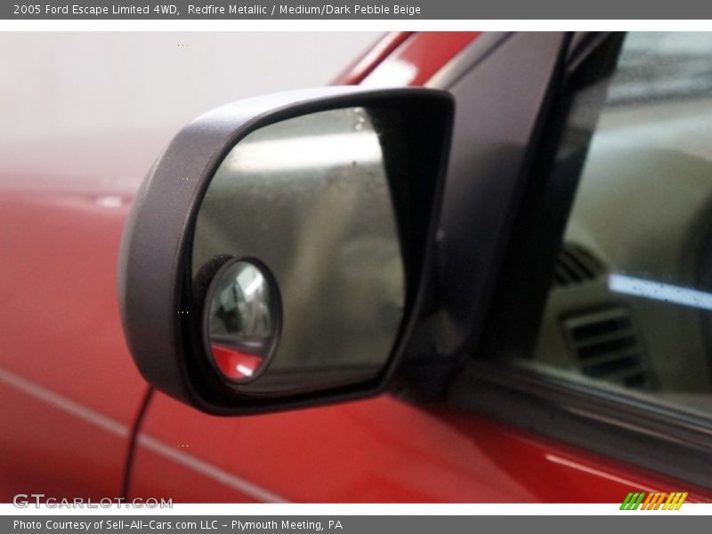 Redfire Metallic / Medium/Dark Pebble Beige 2005 Ford Escape Limited 4WD