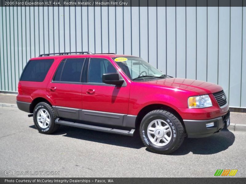 Redfire Metallic / Medium Flint Grey 2006 Ford Expedition XLT 4x4