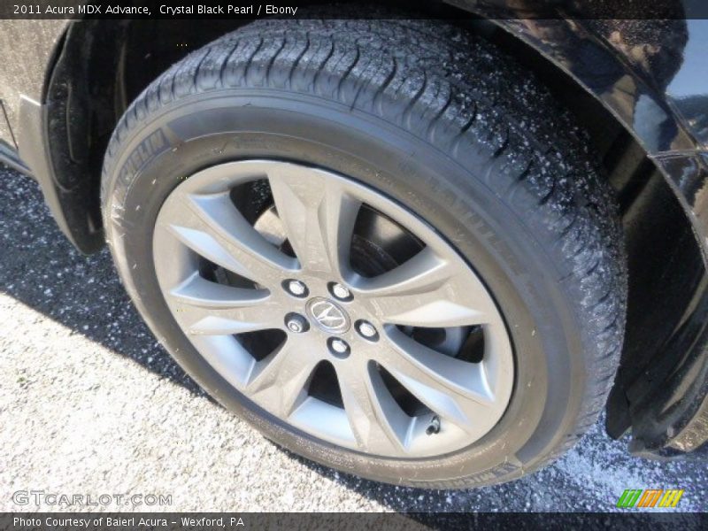 Crystal Black Pearl / Ebony 2011 Acura MDX Advance