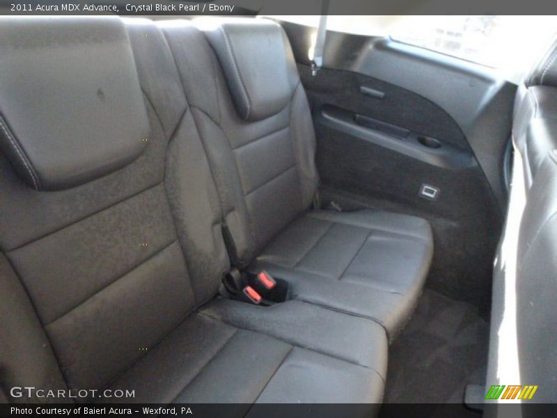 Crystal Black Pearl / Ebony 2011 Acura MDX Advance
