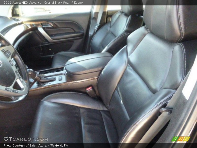 Crystal Black Pearl / Ebony 2011 Acura MDX Advance