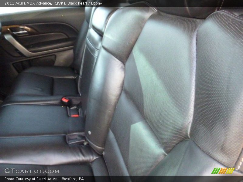 Crystal Black Pearl / Ebony 2011 Acura MDX Advance
