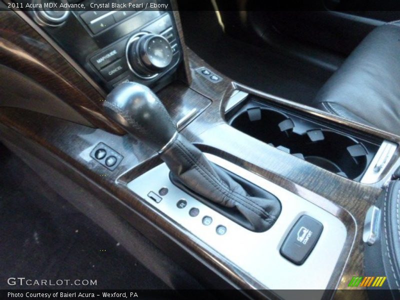 Crystal Black Pearl / Ebony 2011 Acura MDX Advance
