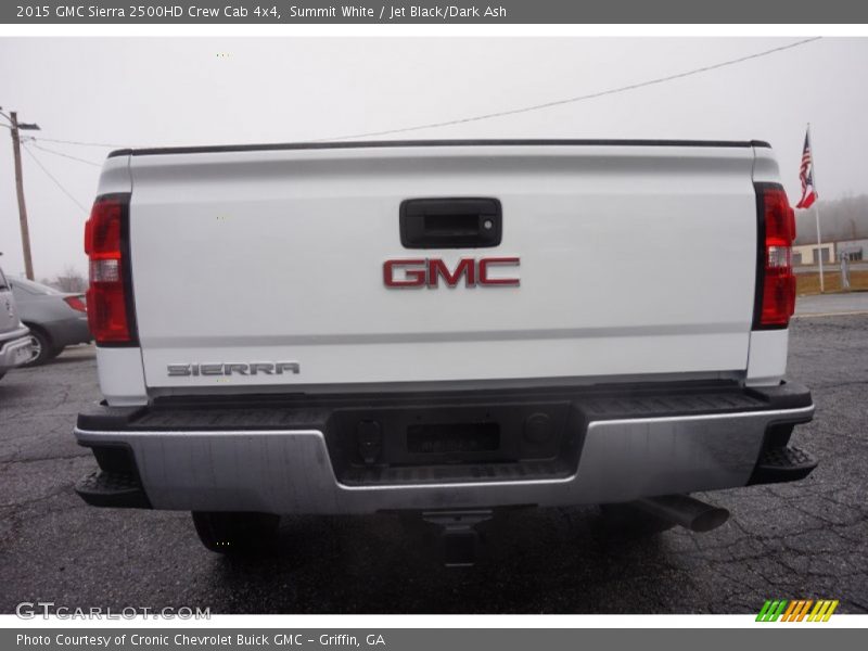 Summit White / Jet Black/Dark Ash 2015 GMC Sierra 2500HD Crew Cab 4x4