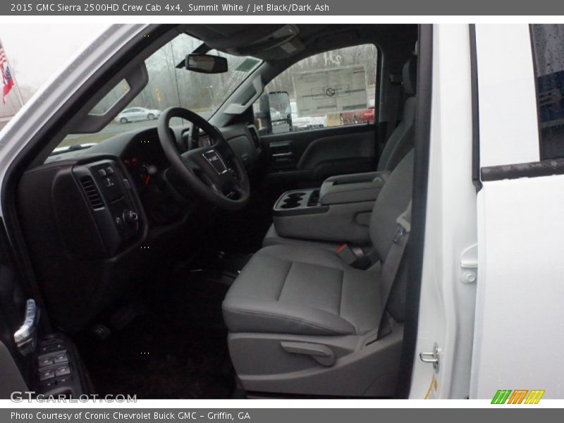 Summit White / Jet Black/Dark Ash 2015 GMC Sierra 2500HD Crew Cab 4x4