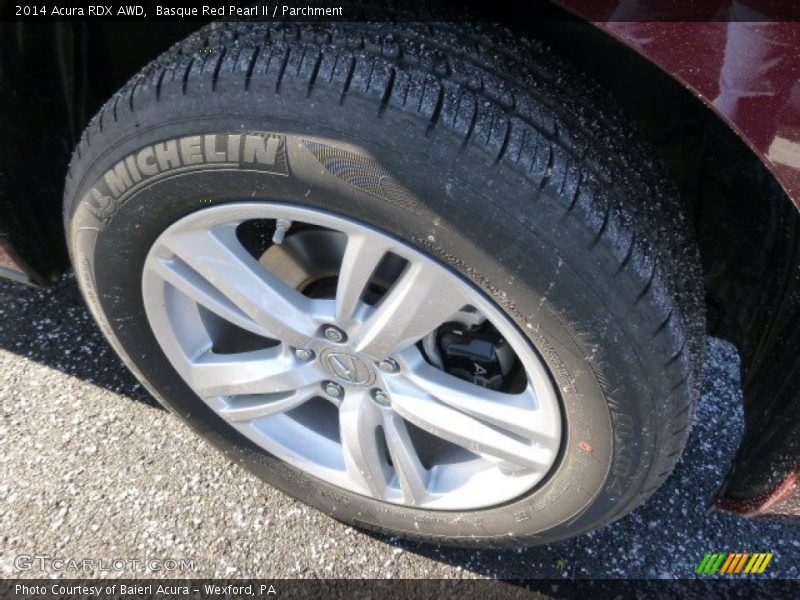 Basque Red Pearl II / Parchment 2014 Acura RDX AWD
