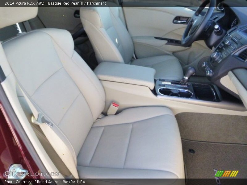 Basque Red Pearl II / Parchment 2014 Acura RDX AWD