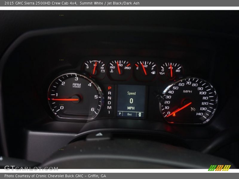 Summit White / Jet Black/Dark Ash 2015 GMC Sierra 2500HD Crew Cab 4x4
