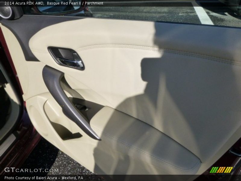 Basque Red Pearl II / Parchment 2014 Acura RDX AWD