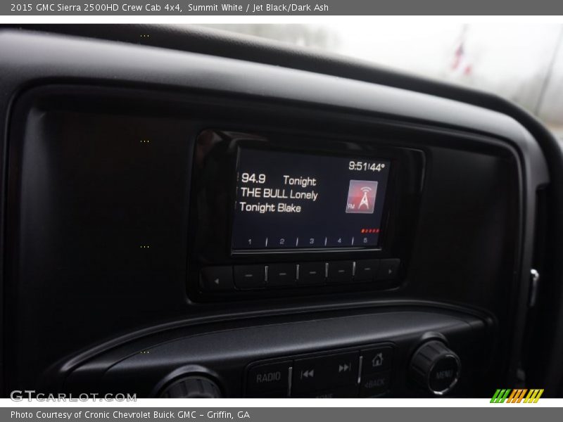 Summit White / Jet Black/Dark Ash 2015 GMC Sierra 2500HD Crew Cab 4x4