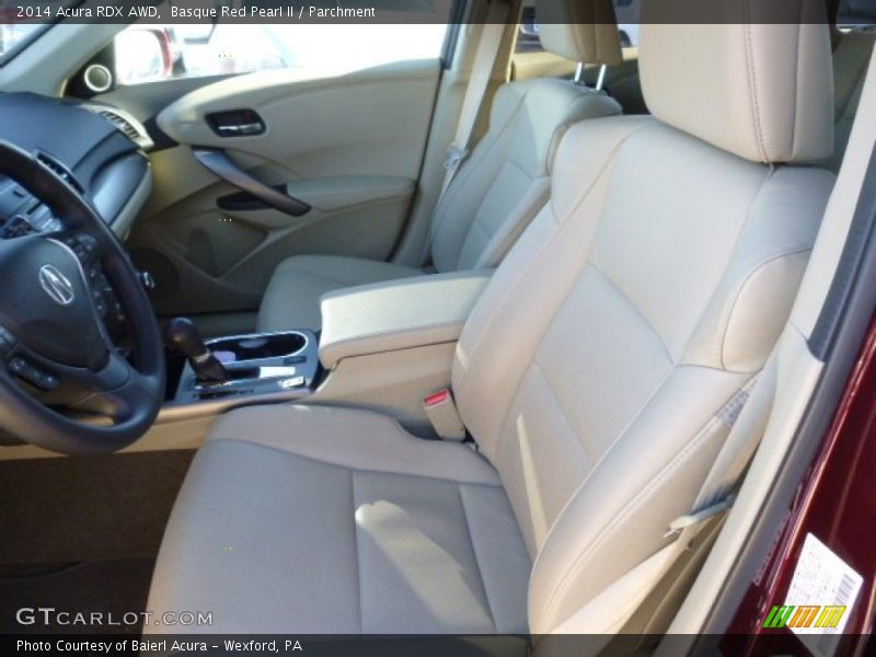 Basque Red Pearl II / Parchment 2014 Acura RDX AWD