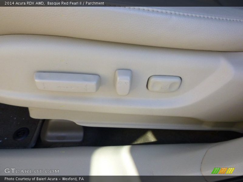 Basque Red Pearl II / Parchment 2014 Acura RDX AWD