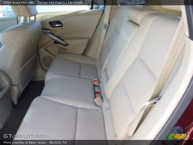 Basque Red Pearl II / Parchment 2014 Acura RDX AWD
